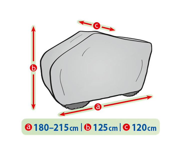 Quad Top case L taillle 180-215